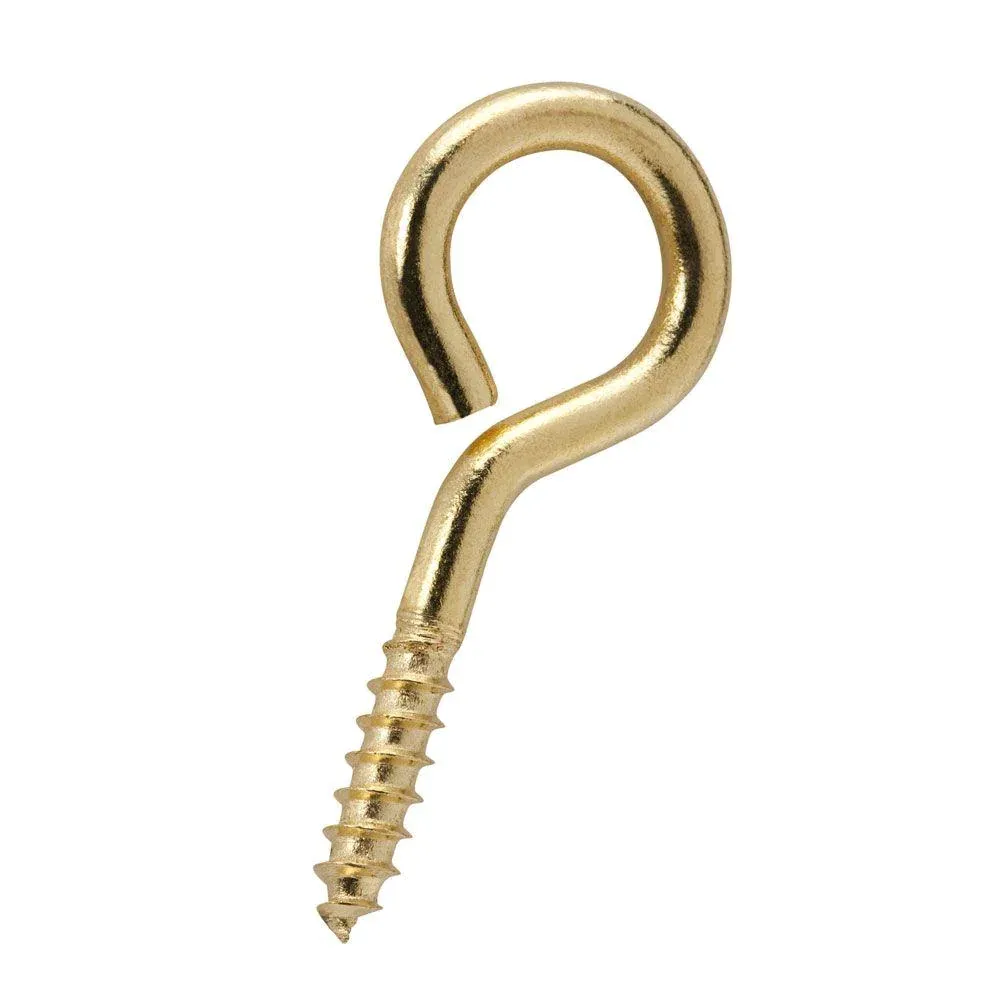 HOOK SCREW GOLD 17X40 14PCS FER